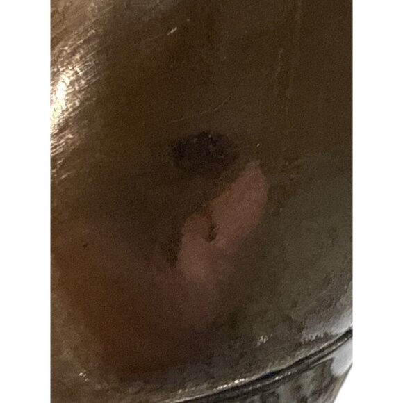 Burberry Patent Leather Brown Closed Toe Size 38 European Pre-Owned Good Cond - Picture 7 of 11